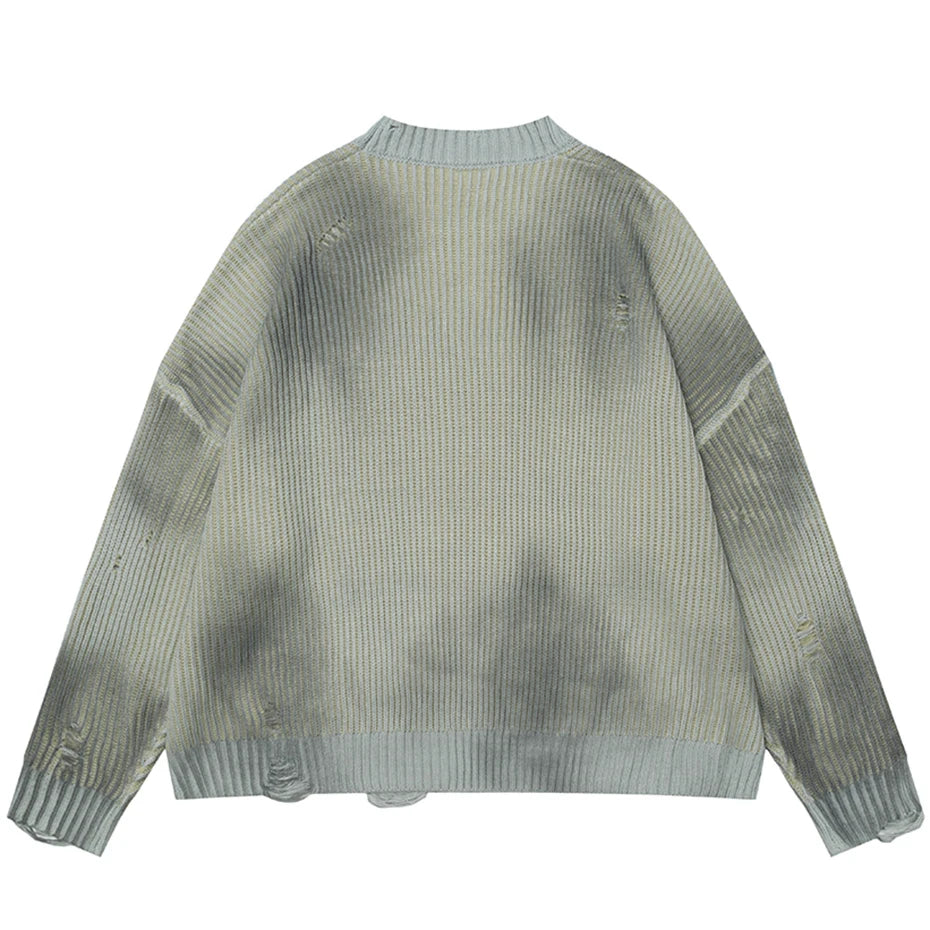 Trendy Ripped Men's Loose Fit Jumper
