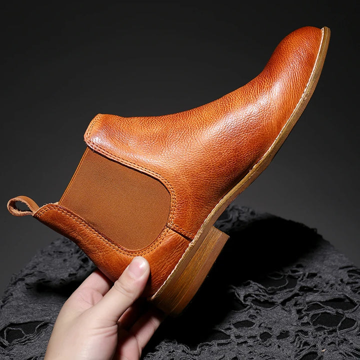 Sleek Welted Chelsea Boots