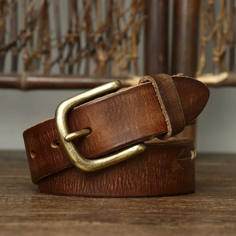 Smart Pure Cowhide Leather Belt