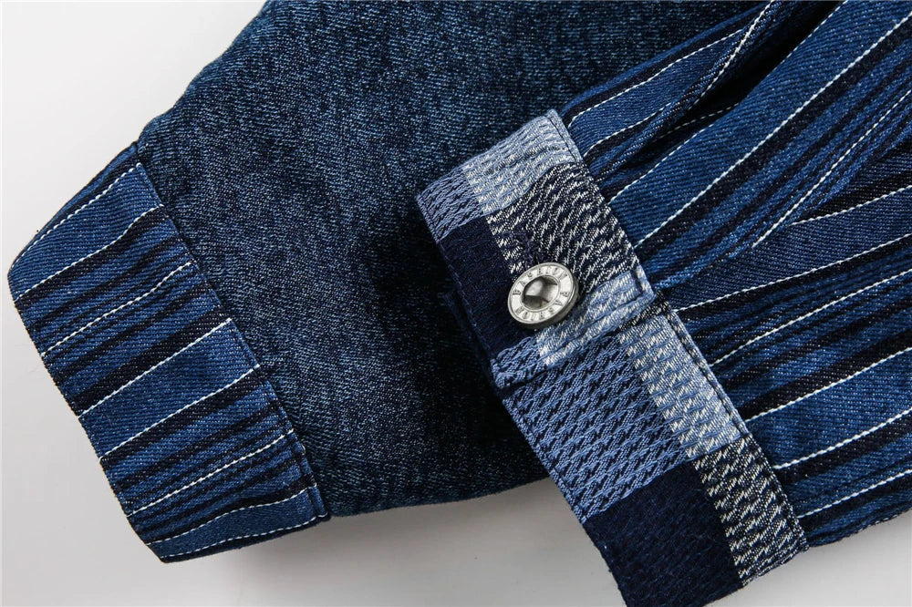 Sophisticated Oversized Denim Jacket