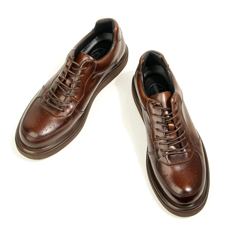 High-Quality Handmade Low-Top Sneakers