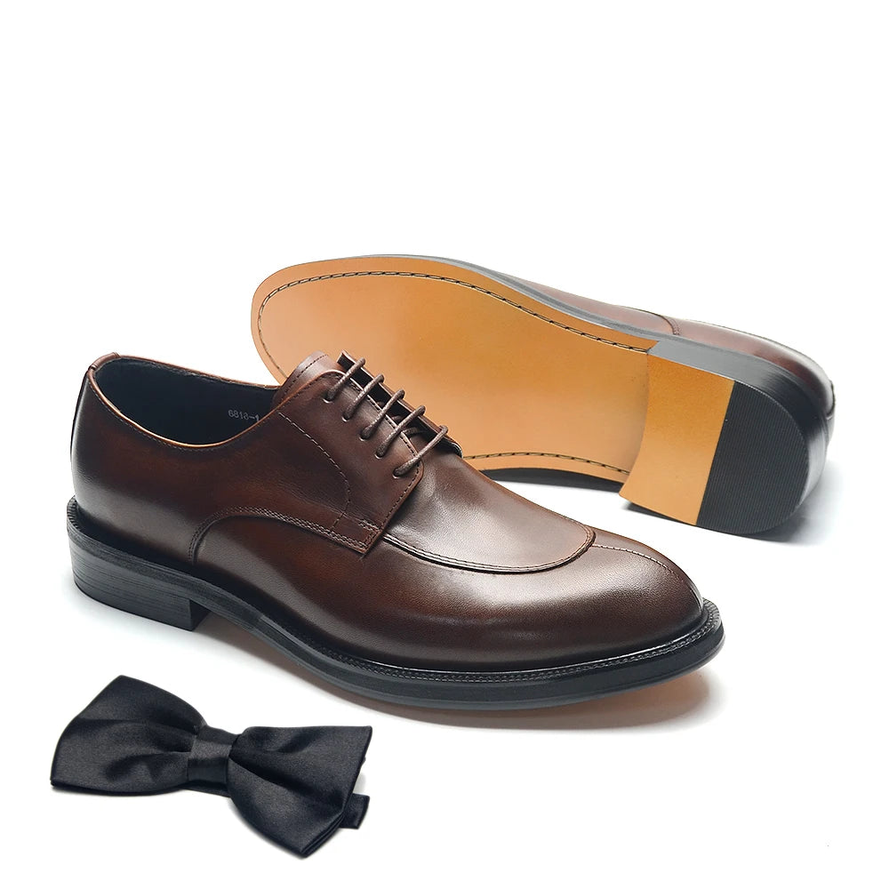 Classic Lace-Up Business Derby Shoes