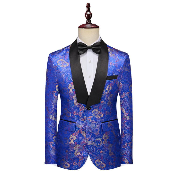 Gift For Moments Blue Slim Fit Suits