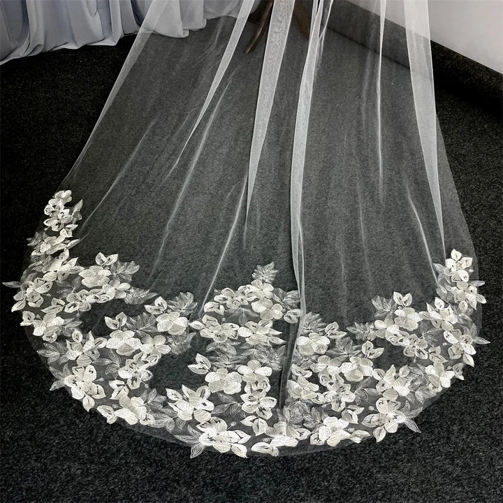 Stylish Cathedral Bridal Veil