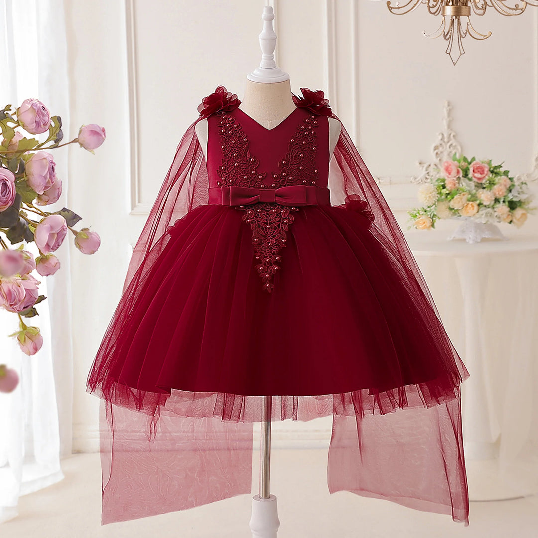Elegant Bow Tie Party Dress