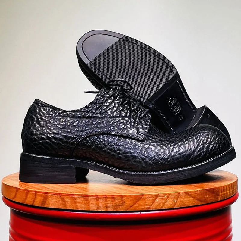 Premium Full-Grain Leather Oxford Shoes