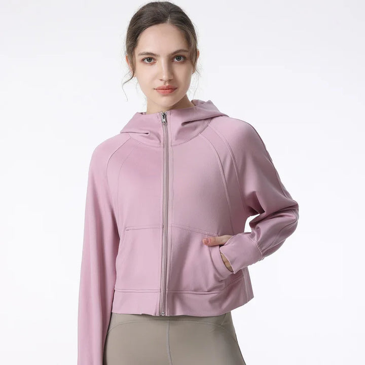 Thick Cotton Warm Yoga Jacket