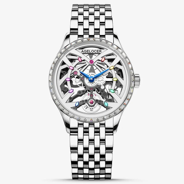 Luxury Double-sided Hollow Mechanical Watch