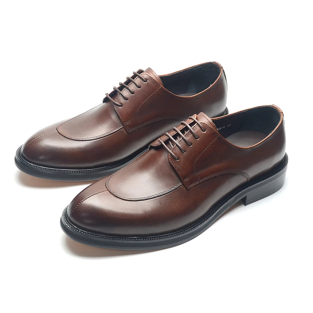 Classic Lace-Up Business Derby Shoes