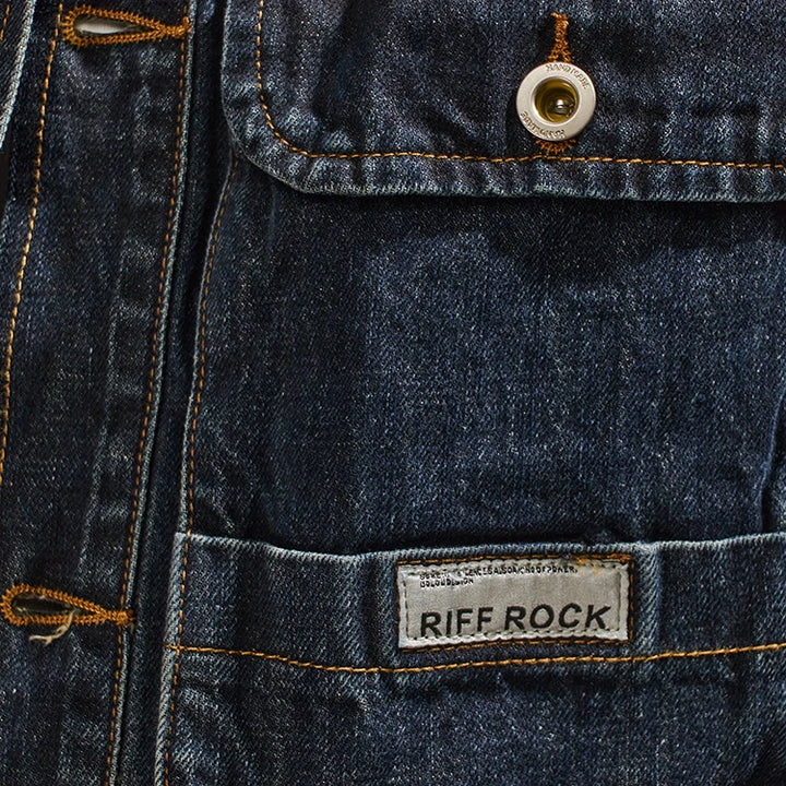 Old Washed American Style Denim Loose Jacket