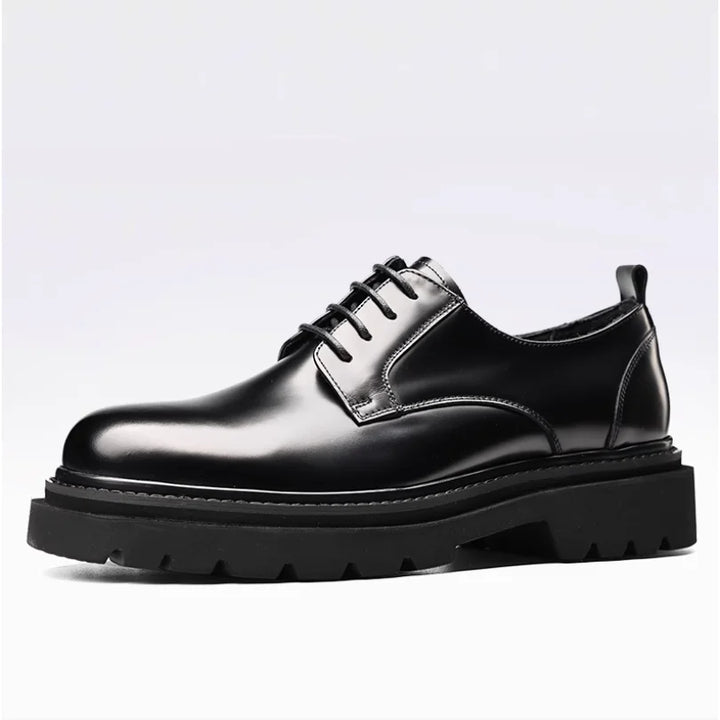 British Business Thick-sole Derby Shoes