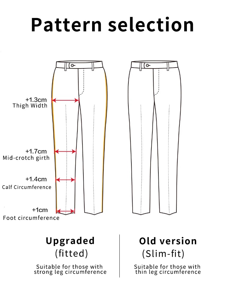 British Style Classic Dress Pants