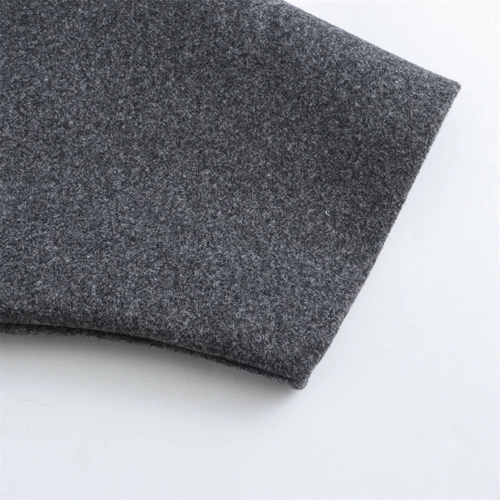 Luxury Double-breasted Loose Coat