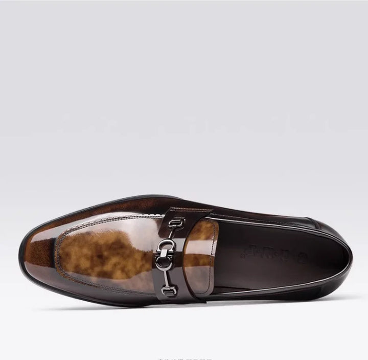 High-end Hand-Polished Real Leather Loafers