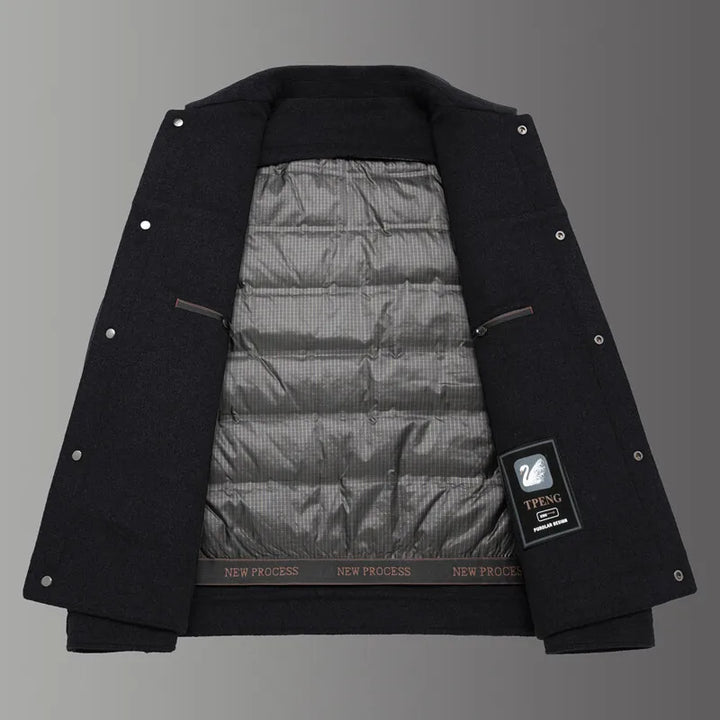 Dignified Thickened Woolen Coat