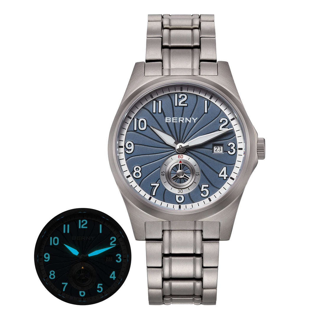 Luxury Super Luminous Titanium Wristwatch