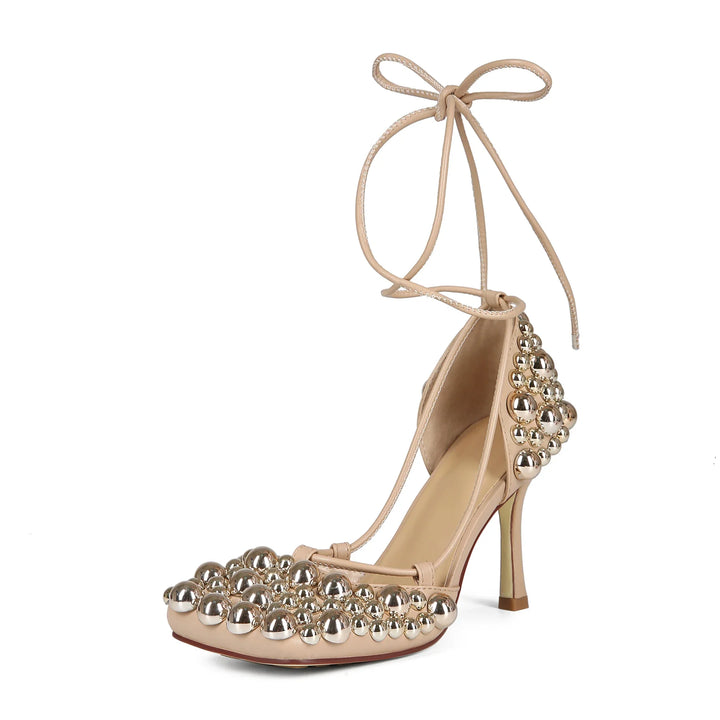 Charming Cross-Strap High Heel Sandals