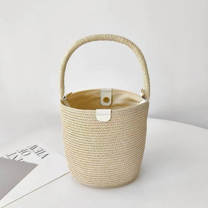 Classic Mini Paper Straw Tote Bag