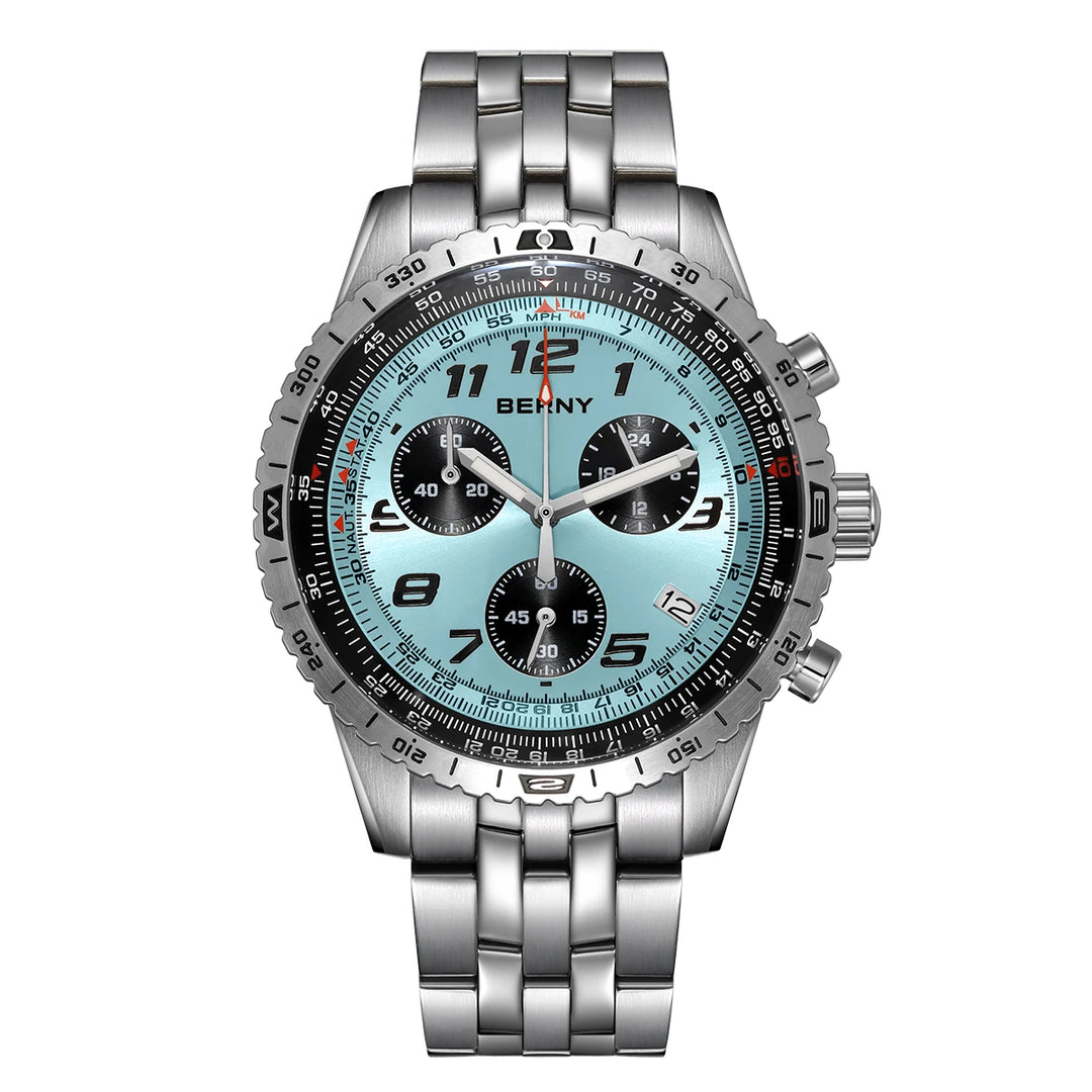 Stylish Sapphire Luminous Quartz Watch