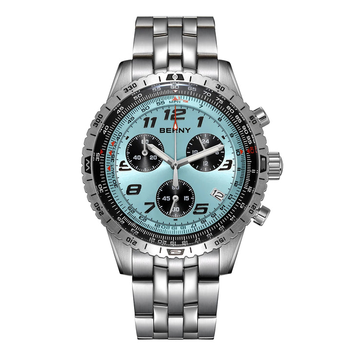 Stylish Sapphire Luminous Quartz Watch