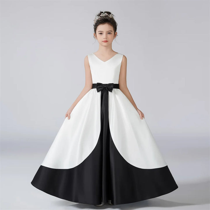 Detachable Bow Formal Princess Gown