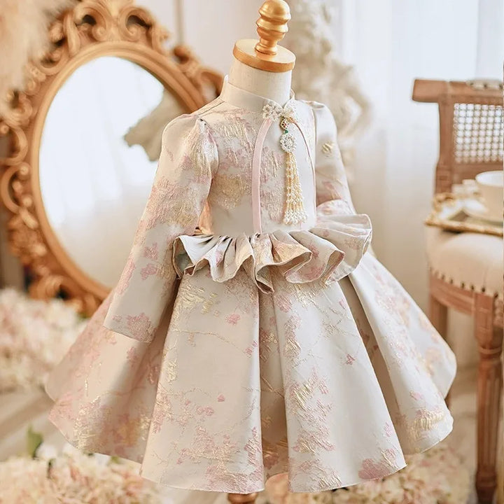 High-End Little Flower Princess Dress