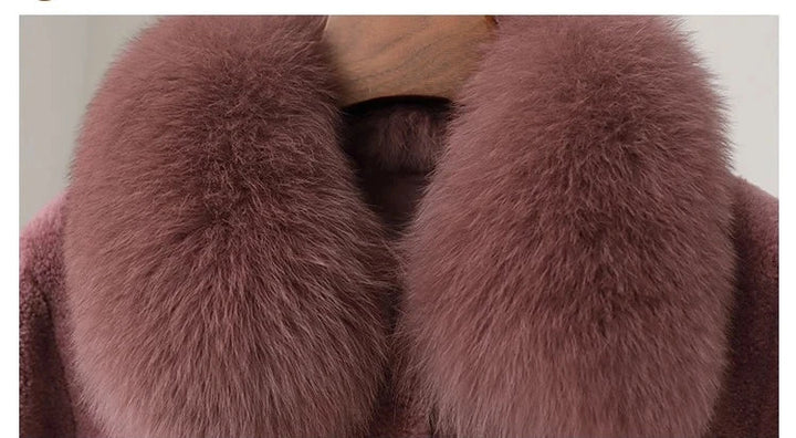 Classic Sheep Wool Shearling Coat