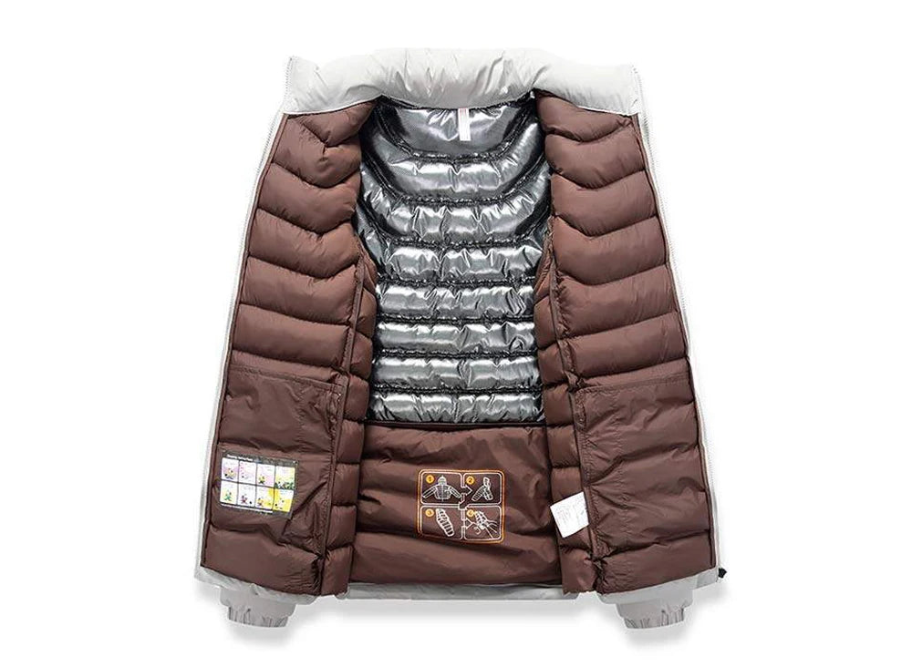 Sleek Thermal Padded Parka Coat