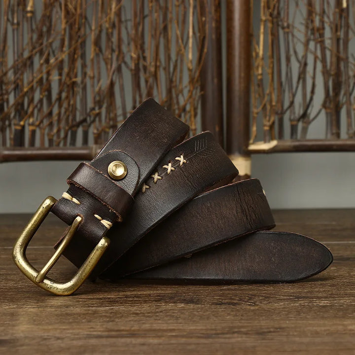 Smart Pure Cowhide Leather Belt