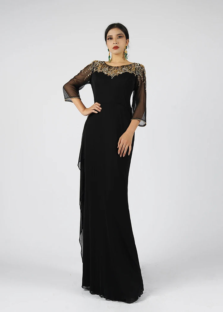 Effortlessly Elegant Fashion Evening Dress