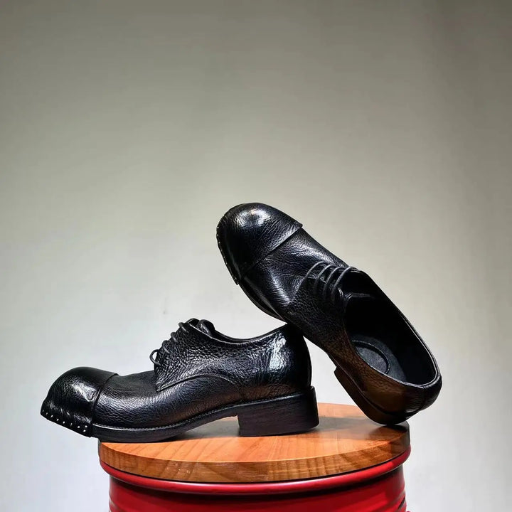 Luxury Full Grain Leather Derby Shoes