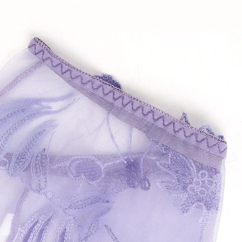 Classic Embroidery Low-Waist Underwear