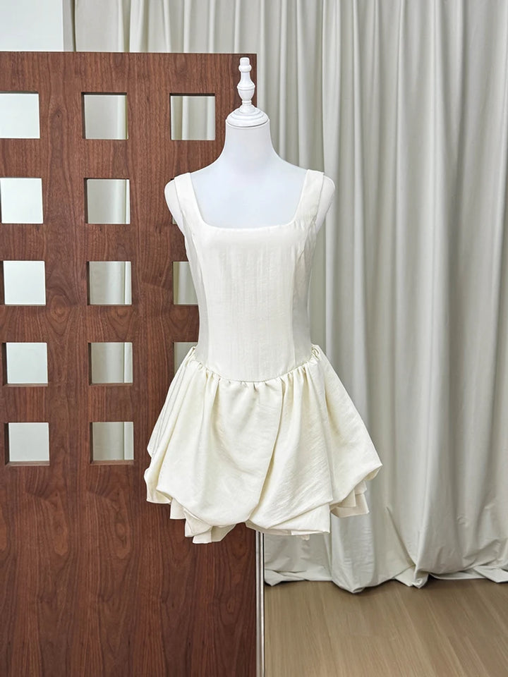 Refined Ruch Ruffle Mini Dress