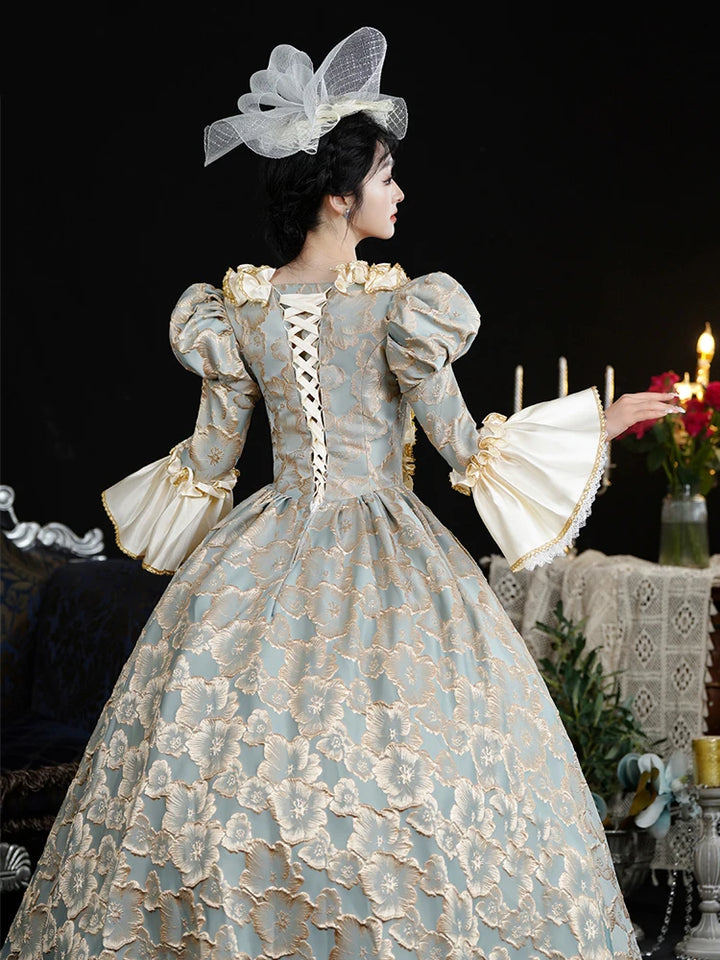 Renaissance-Inspired Evening Dress