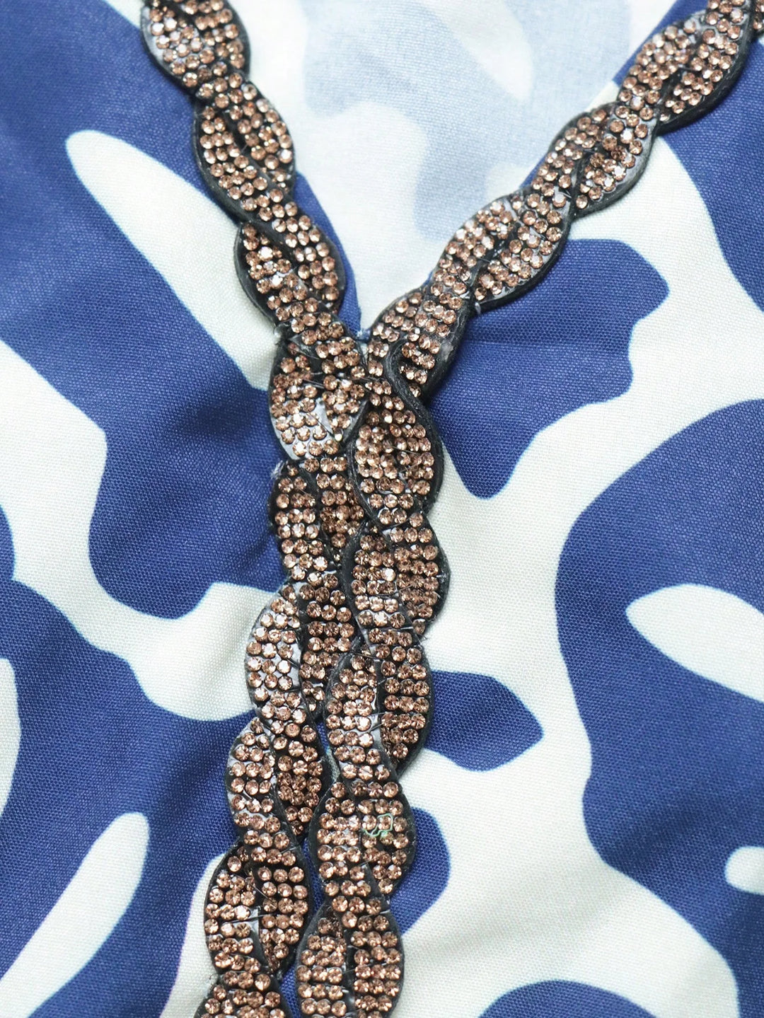 Elegant Diamond-Encrusted Maxi Dress