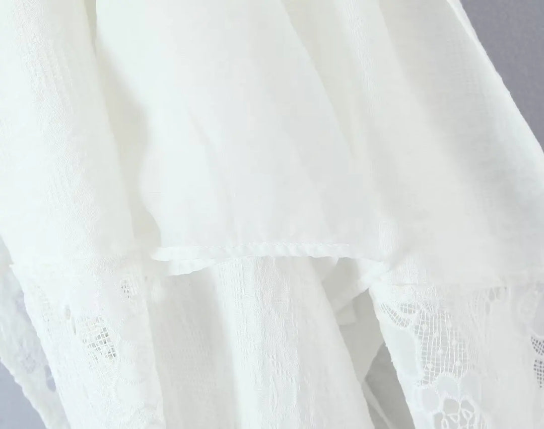 Elegant High Waist A-Line Skirt