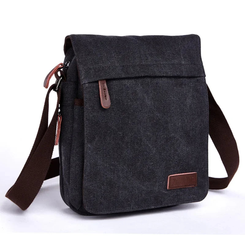 Vintage Single Shoulder Canvas Bag