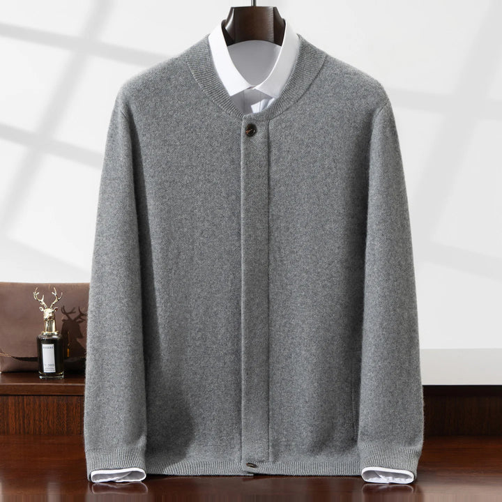 Charming Thick Cashmere Base Cardigan