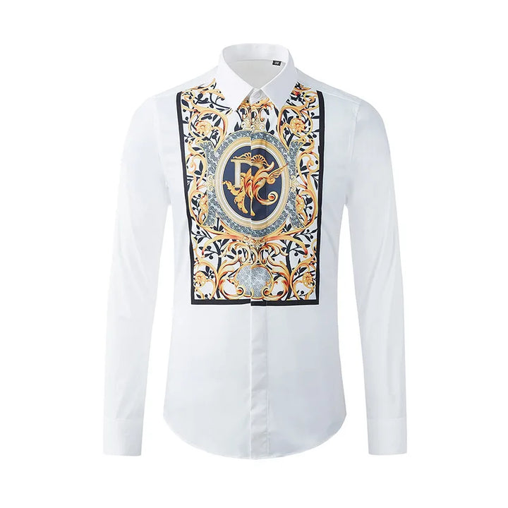 Stylish Retro Court Style Luxury Shirt