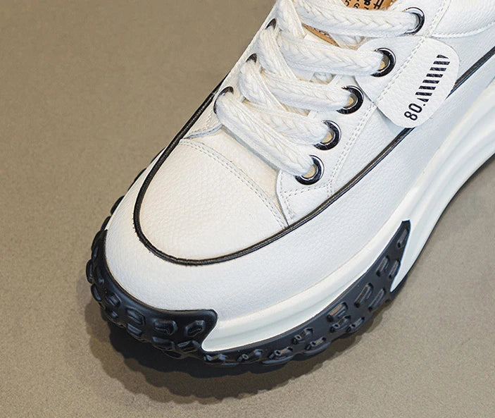 Chunky Wedge Sneakers - All For Me Today