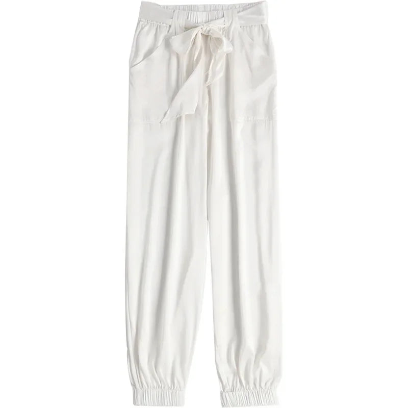 Lovely Real Silk Loose Trouser