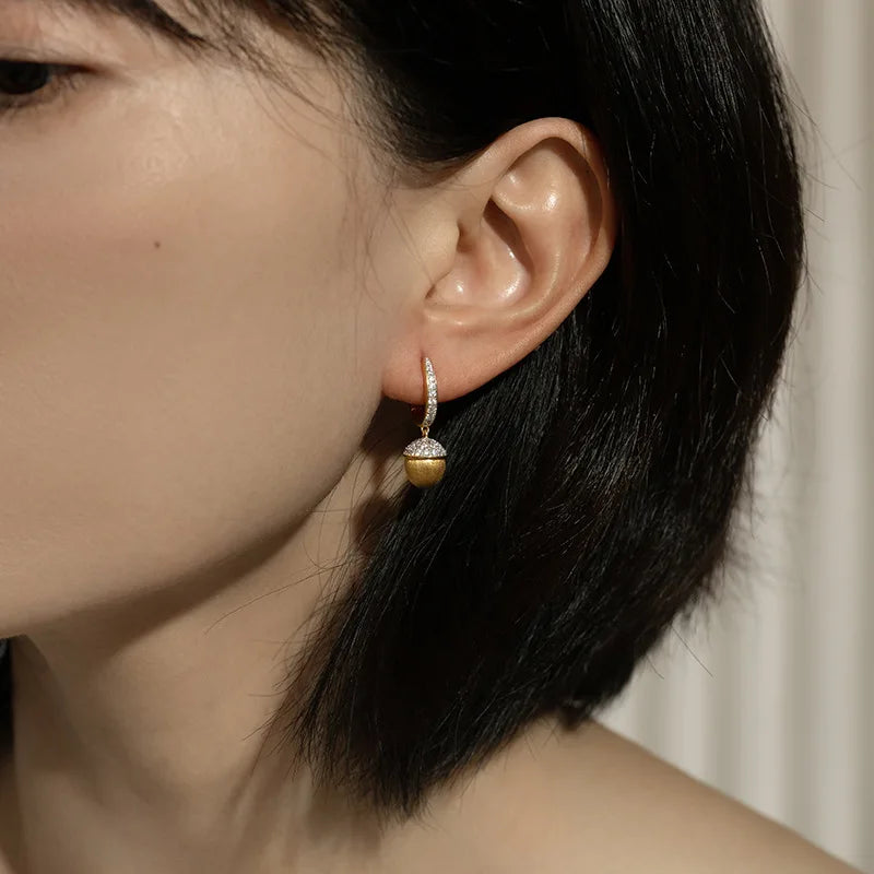 Dainty Gold-Plated Hoop Earrings
