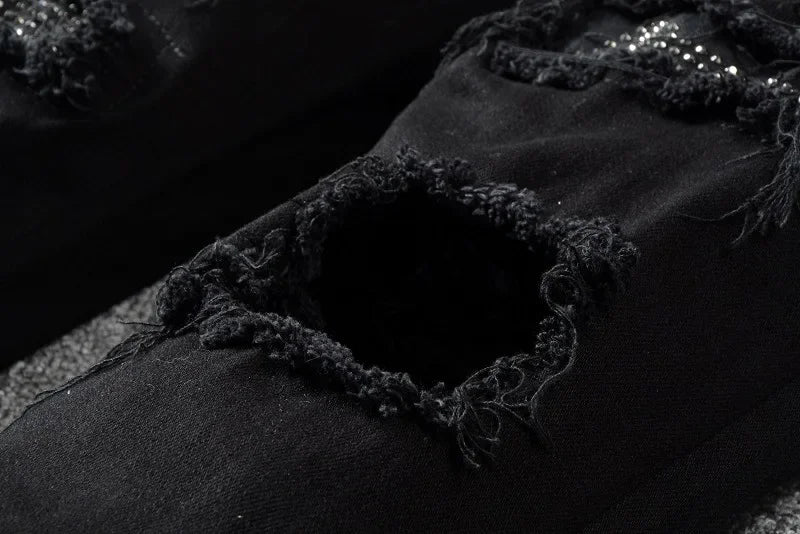 Fashionable Stretch Slim Jeans Pants