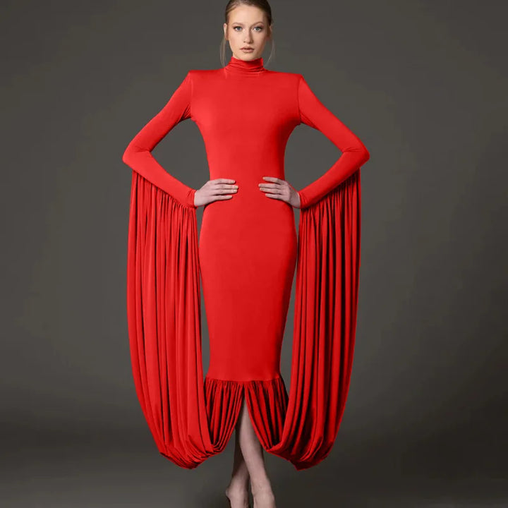 Fashionable Hem Gored Formal Party Dress