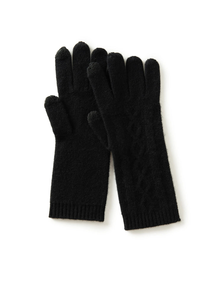 Soft Cashmere Knitted Gloves