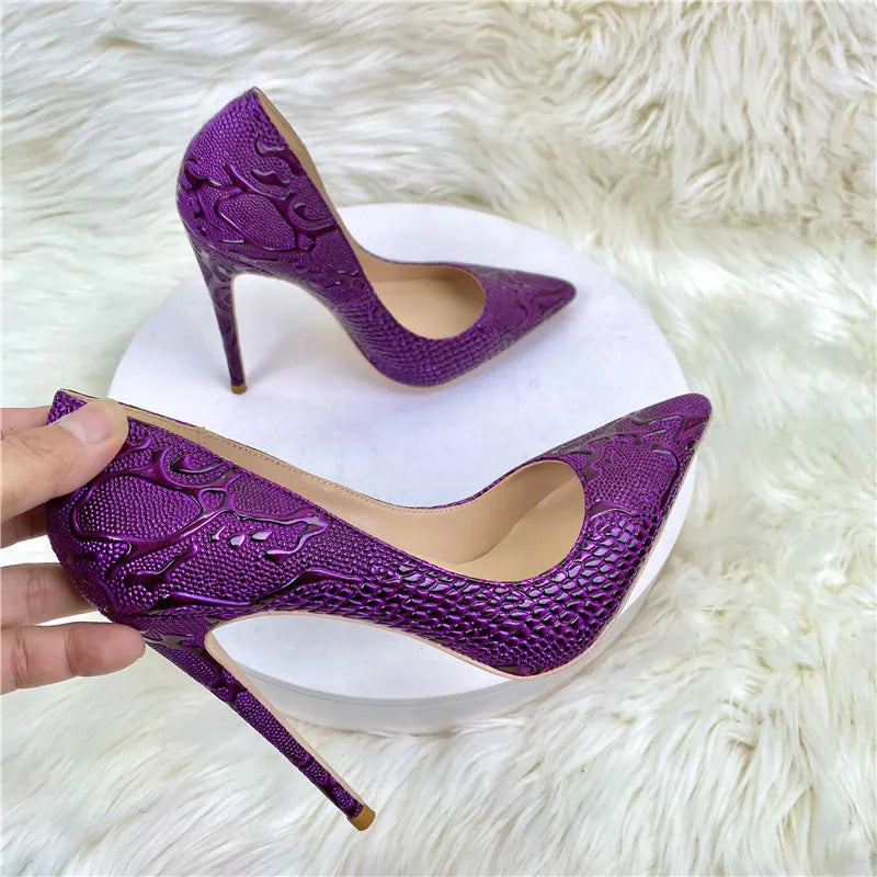 Unique Pointed Toe Women's High Heel Shoes