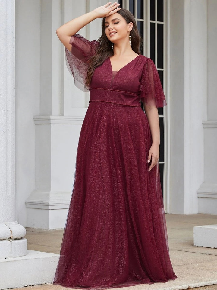 I Am All Yours A-Line Plus Size Bridesmaid Dress| All For Me Today