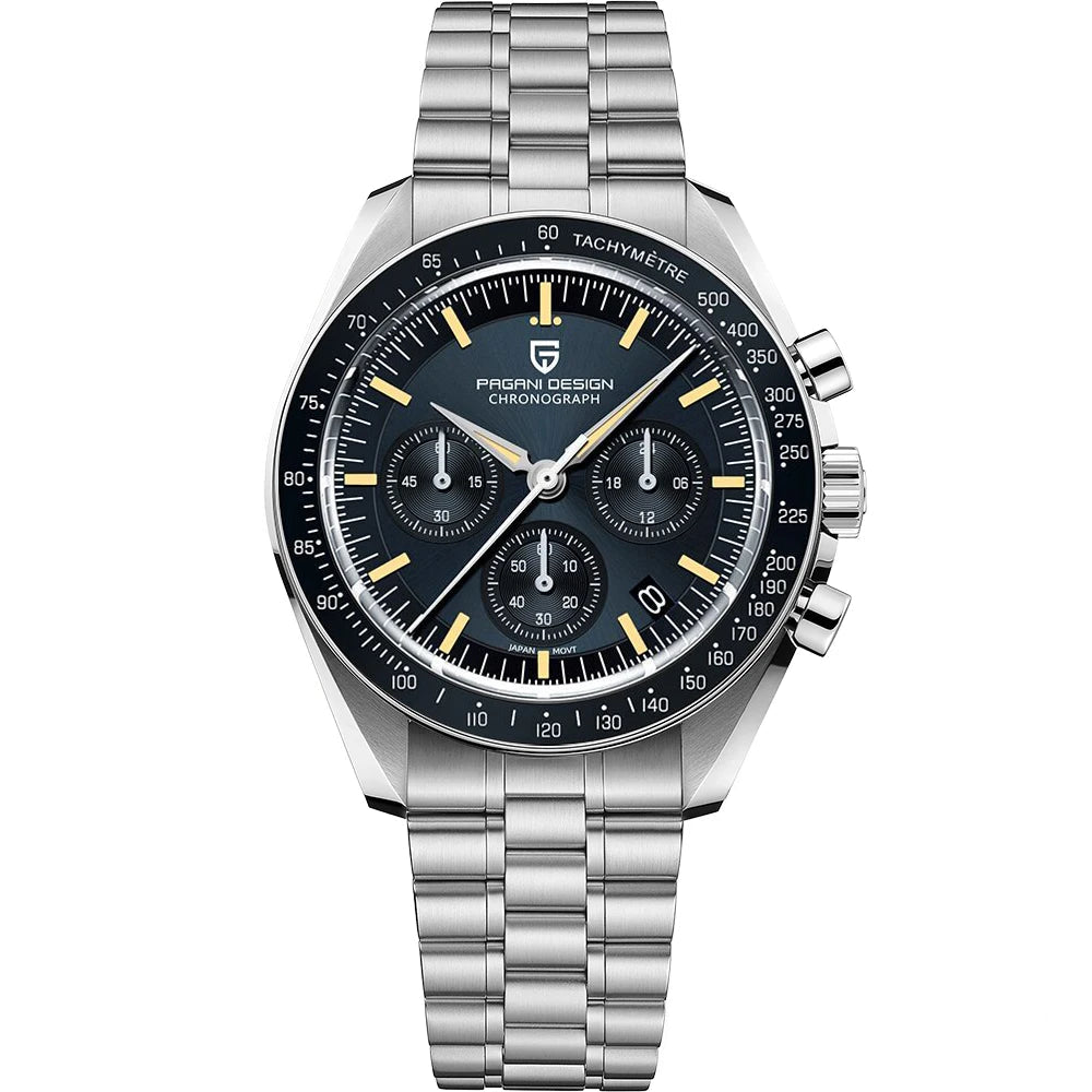 Refined Moon Panda Chronograph Watch