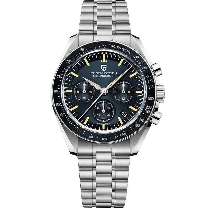 Refined Moon Panda Chronograph Watch
