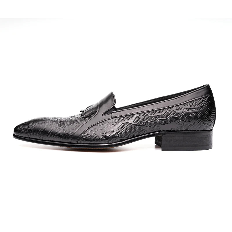 Elegant Men's Business Leather Loafers